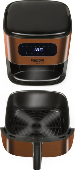 Fantom Master Fryer Af5000 Dijital Fritöz (Bakır) (8683684381218) - Resim 5