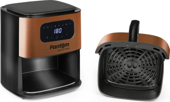 Fantom Master Fryer Af5000 Dijital Fritöz (Bakır) (8683684381218) - Resim 8