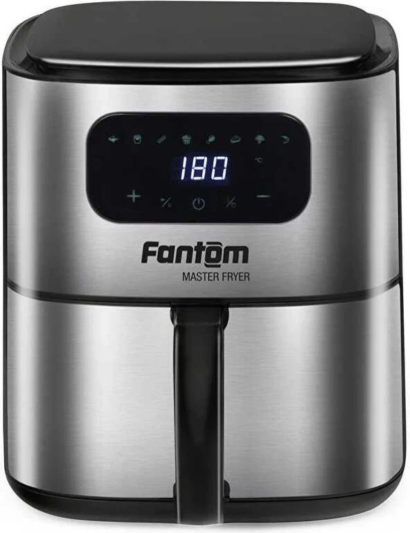 Fantom AF5000  Yağsız Hava Fritözü - Fritöz Airfryer (Inox ) (8683684381201)