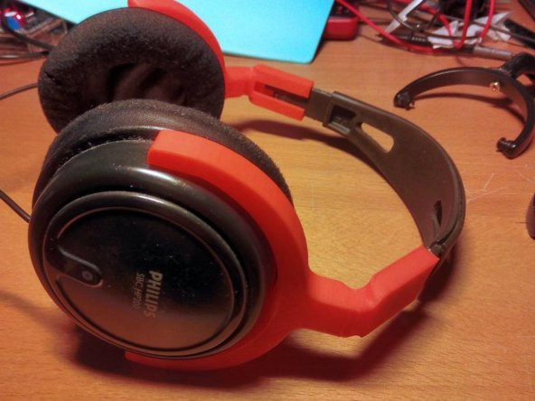 Philips Sbc Hp200 Kulaklık - Kulak Parçası Braketi Plastik Aparat