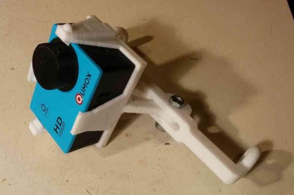 Qumox Sj4000 Aksiyon Kamera İçin Kap Plastik Aparat - 3