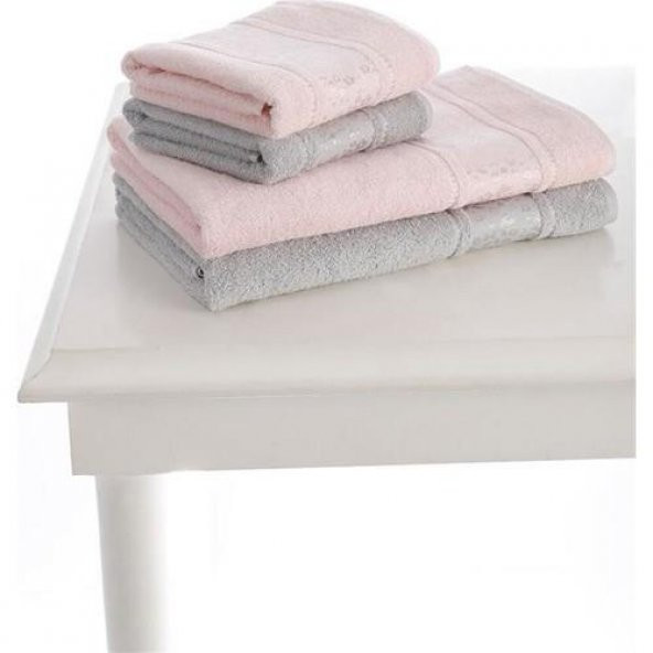 ÖZDİLEK CAMELLİA BEST SET GRİ-PEMBE - 3