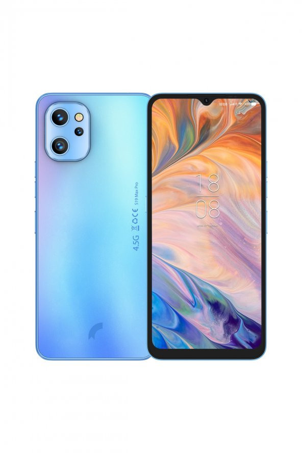 S19 Max Pro 4GB+128 GB Mavi Cep Telefonu (Reeder Türkiye Garantili) - 2