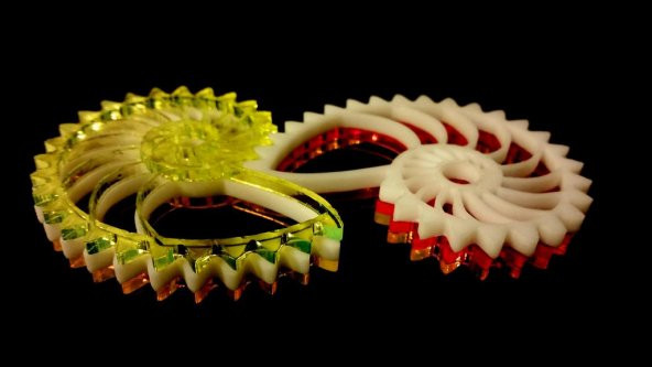 Nautilus Gears Akrilik Lazer Kesim + 3D Baskı Plastik Aparat