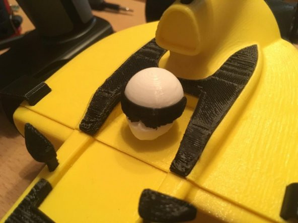 Openrc F1 Arabası İçin Yarış Kask Plastik Aparat