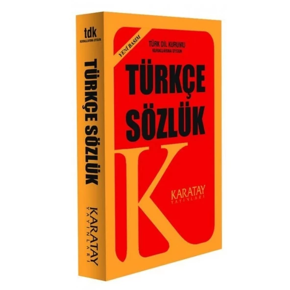 TÜRKÇE SÖZLÜK 1.HAMUR PLS KAPAK SARI