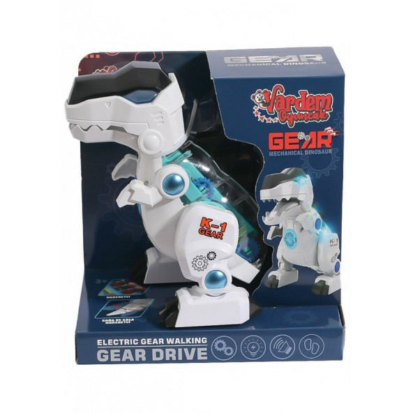 We-k-1a Müzikli Ve Işıklı Robot Dinazor - 2