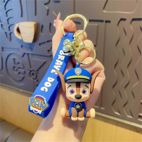 Paw Patrol Chase Anahtarlık Ve Çanta Aksesuarı 