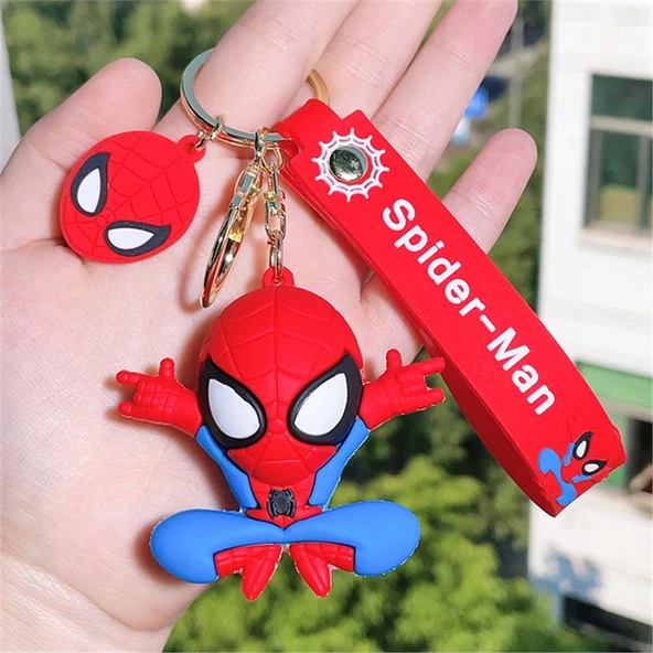 Spiderman Örümcek Adam Anahtarlık Ve Çanta Aksesuarı ürün görseli