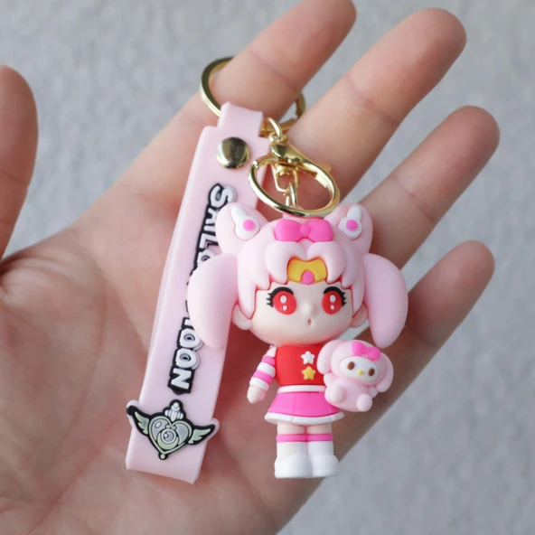 Sailor Moon Ay Savaşçısı Anime Karakter Anahtarlık Ve Çanta Aksesuarı  ürün görseli