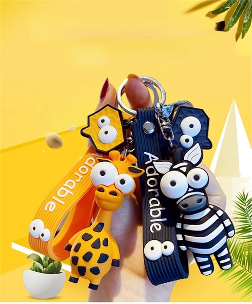 Zebra Anahtarlık Ve Çanta Aksesuarı ürün görseli