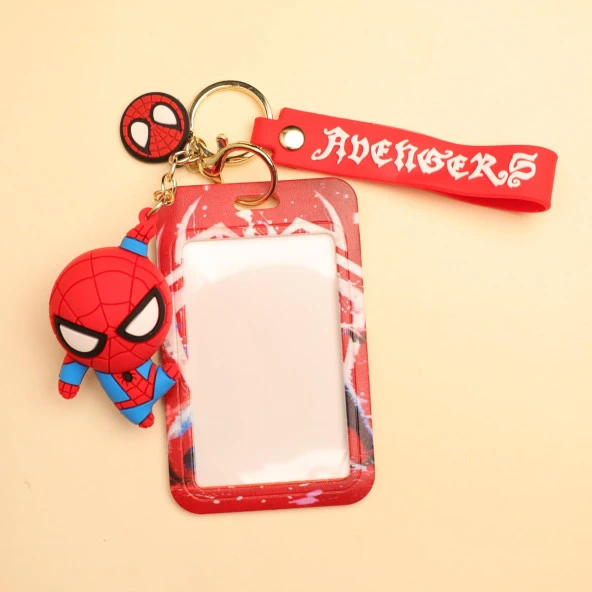 Spiderman Örümcek Adam Kartlık Anahtarlık - Resim 5