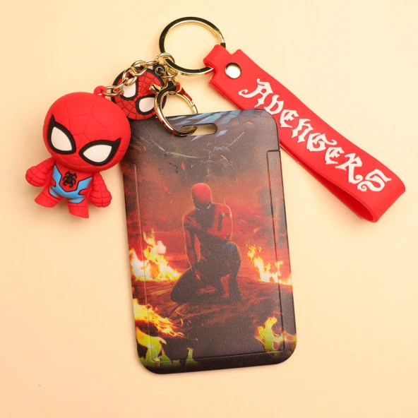 Spiderman Örümcek Adam Kartlık Anahtarlık - Resim 6