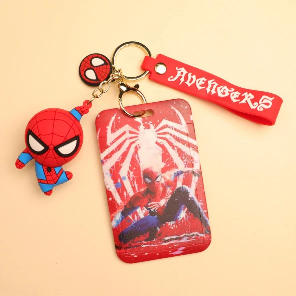 Spiderman Örümcek Adam Kartlık Anahtarlık - Resim 7