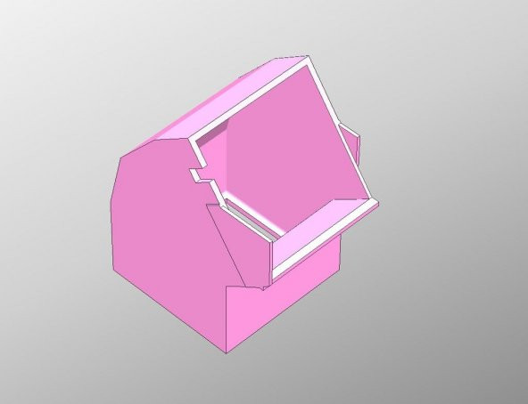 Pp3Dp Yukarı Artı 40 Mm Fan İçin Hava Kanalı Plastik Aparat