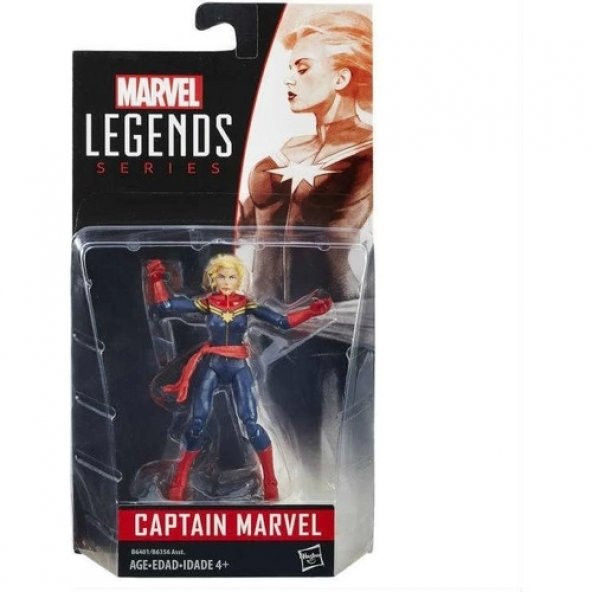 Hasbro Marvel Legends Captain Marvel Figür 9.5 cm