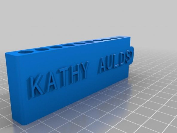 Kathy Aulds Tee Holder Plastik Aparat