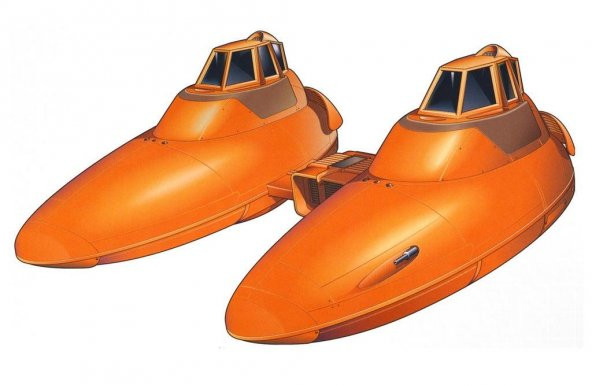 Fırtına Iv Twin-Pod Cloud Araba (X-Wing) Ver 0.23 Plastik Aparat - 1