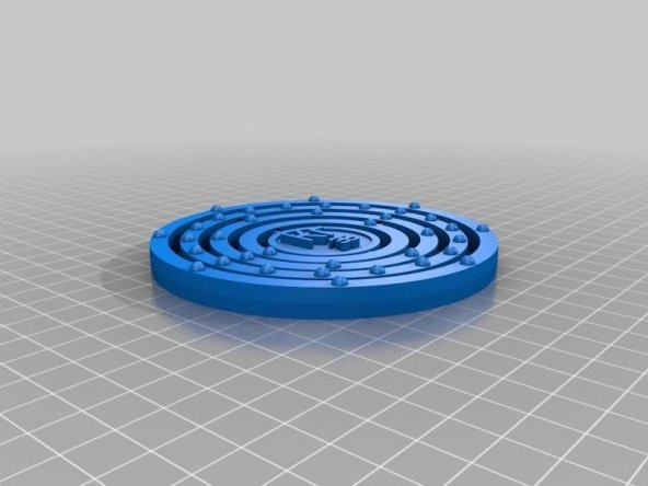 Krypton Atom Bohr Model Plastik Aparat