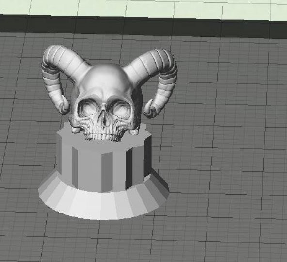 Şeytan Skull Gitar Hacmi / Tone Knob - Tt Plastik Aparat - 3