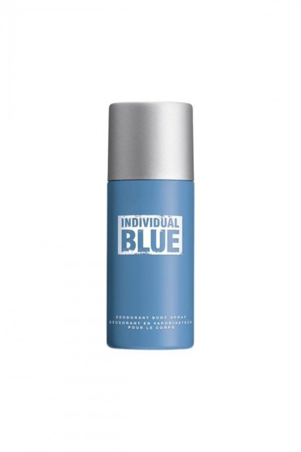 Individual Blue Deodorant Sprey Deodorant 150ml