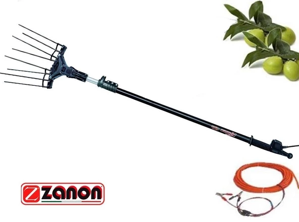 Zanon Karbonium Pro AL300 Zeytin Hasat Makinası 12 Volt