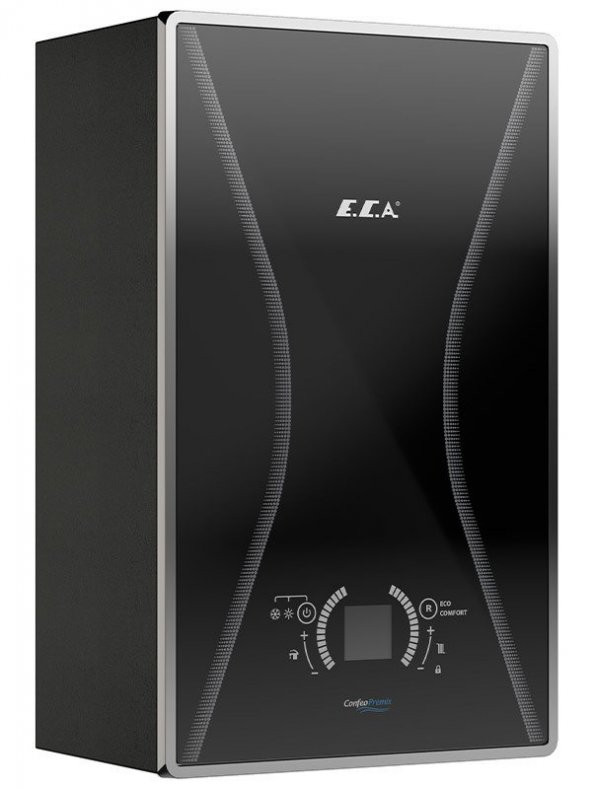 Eca Confeo Premix 30 Kw - A Enerji Sınıfı, Cam Ön Panelli, Full Dokunmatik, Tam Yoğuşmalı Kombi