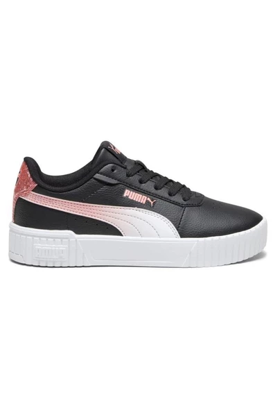 Puma Carina 2.0 Star Glow Jr Kadın Sneaker Ayakkabı Siyah Pembe 36-39