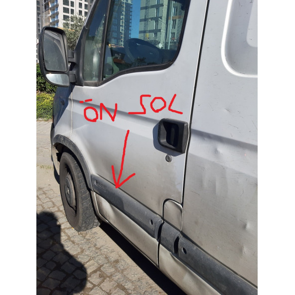 RENAULT MASTER OPEL MOVANO 2010 ÖN SOL KAPI BANDI ÇITASI 2004-20011 MODELLERE - 3