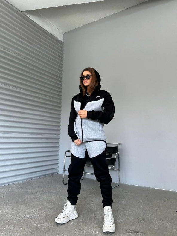 Oversize Unisex Tech Alt-Üst Takım