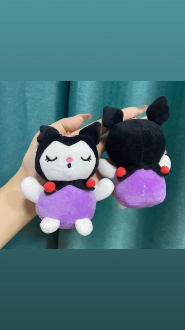 Kuromi Peluş Anahtarlık