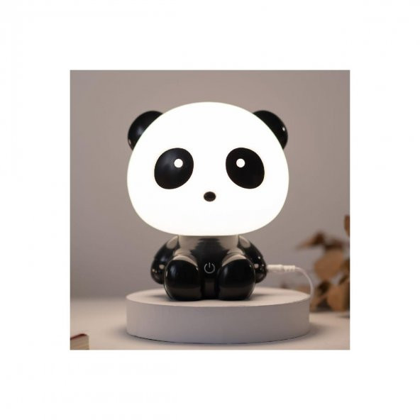 Sevimli  Panda Dokunmatik  Çocuk Odası Gece Lambası
