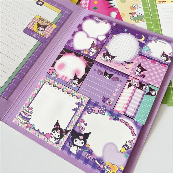 Kawaii My Hello Kitty  Kuromi Cinnamoroll Posted-It - 7