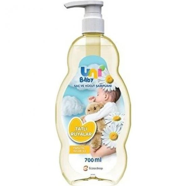 Uni Baby Saç Ve Vücut Şampuanı Papatya Tatlı Rüyalar 700 Ml Yeni