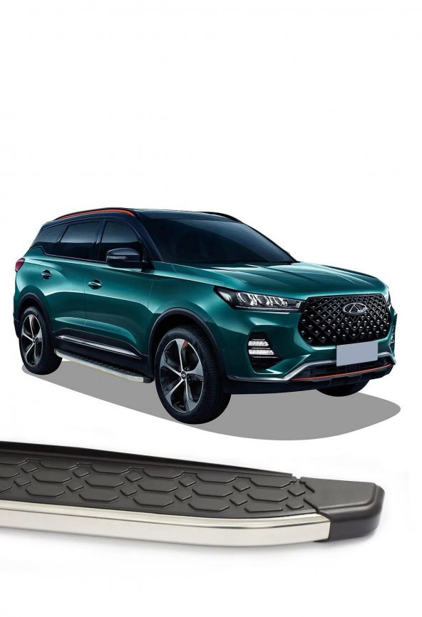 TİGGO 7 ARACA ÖZEL YAN BASAMAK 2023 2024 2025 ürün görseli 1