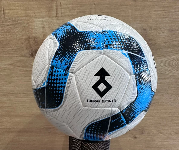 TOPRAK SPORTS 5 NUMARA FUTBOL TOPU MAVİ 89113 - 4