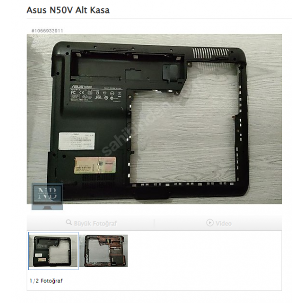 Asus N50V Alt Kasa