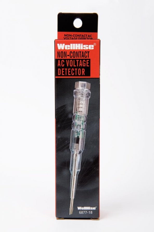 WellHise 6877-18 Kontrol Kalemi Voltaj Test Kalemi Faz Kalemi - 5