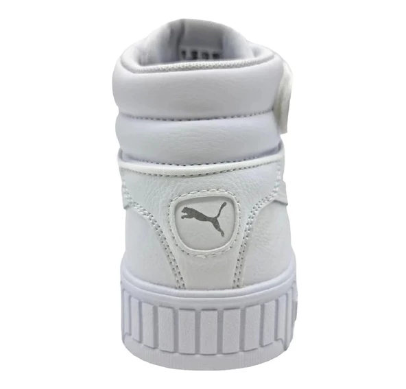 Puma Carina 2.0 Mid Kadın 38585102 Beyaz Sneaker Ayakkabı - 5
