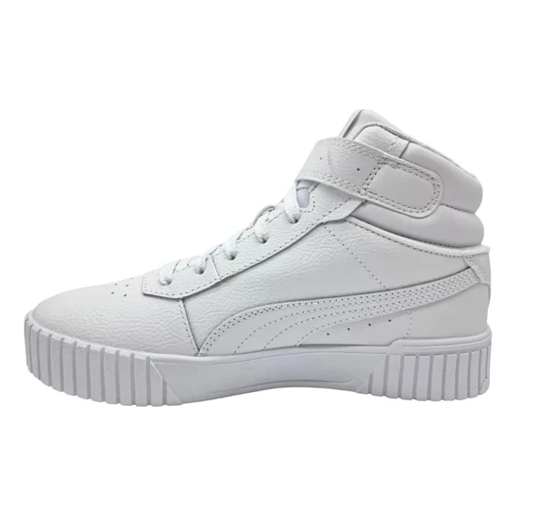 Puma Carina 2.0 Mid Kadın 38585102 Beyaz Sneaker Ayakkabı