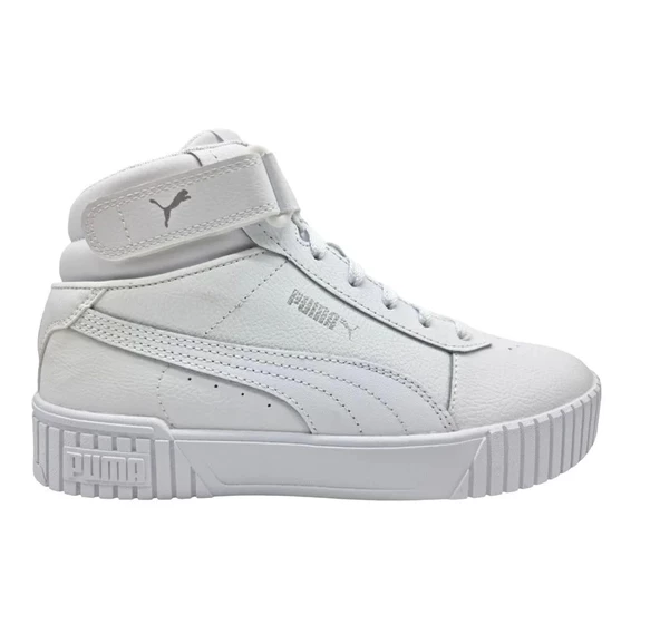 Puma Carina 2.0 Mid Kadın 38585102 Beyaz Sneaker Ayakkabı - 2