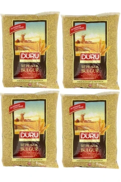 Duru İri Pilavlık Bulgur 1 kg X 4 Adet ürün görseli 1