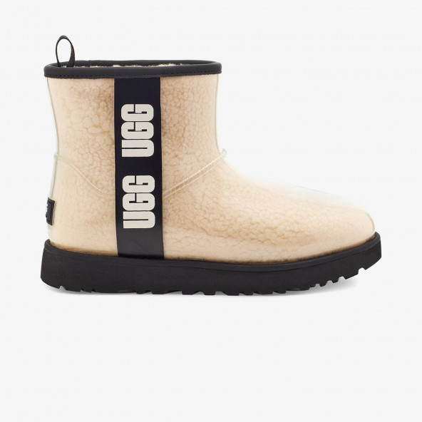 UGG şeffaf bayan mini krem bot - 1