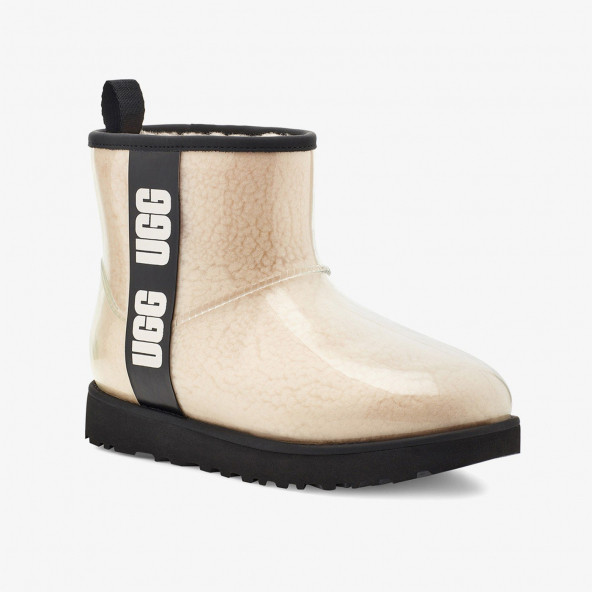 UGG şeffaf bayan mini krem bot - 2