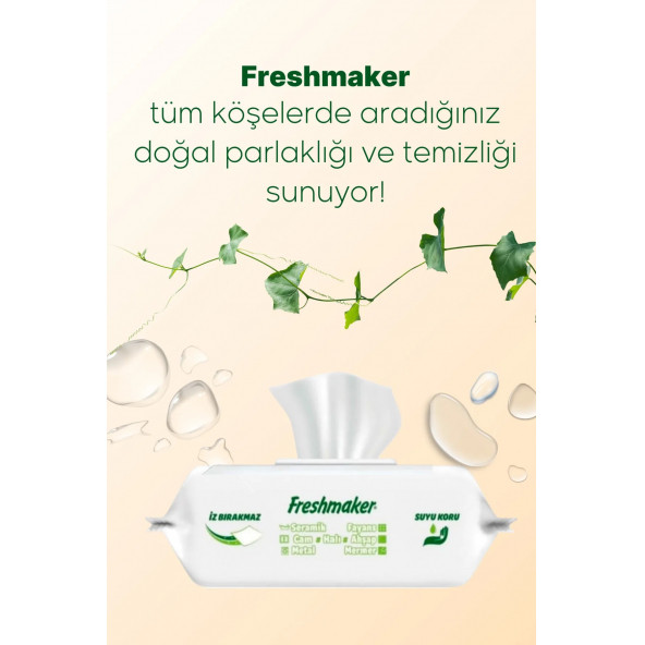 Freshmaker Yüzey Temizlik Havlusu 100 x 2 - 200 Yaprak - 5