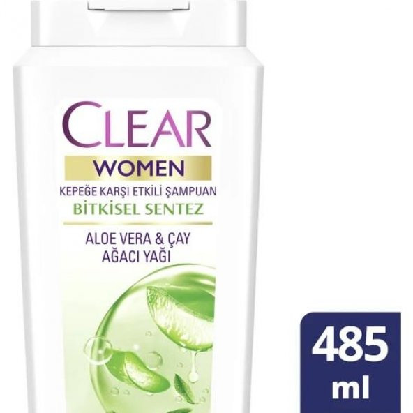 Clear Şampuan Bitkisel Sentez 485 Ml Delist