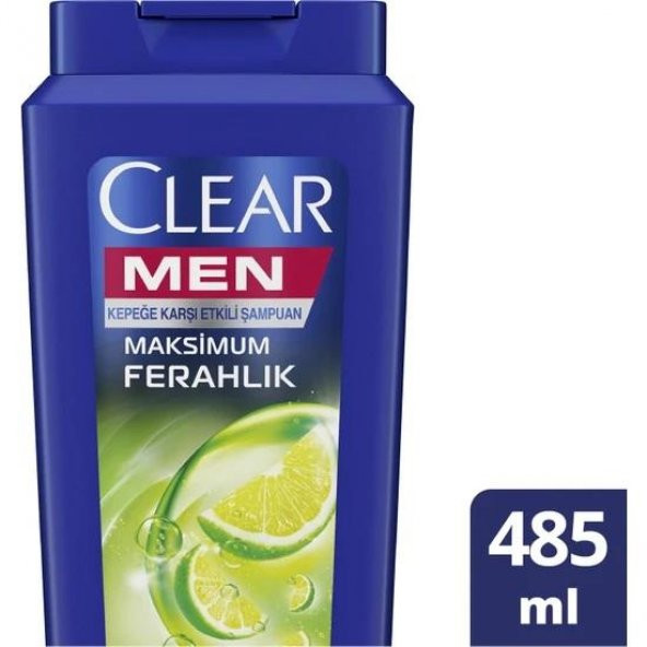 Clear Men Şampuan Maximum Ferahlık 485 Ml Delist