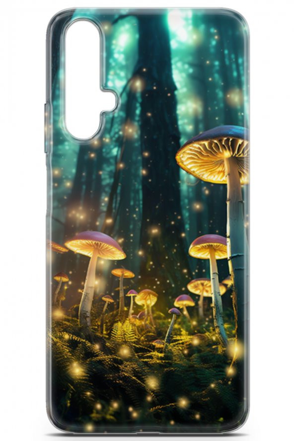 Huawei Nova 5t Kılıf Kingo 19 Mantar Perisi Tam Koruma Kılıf - 2