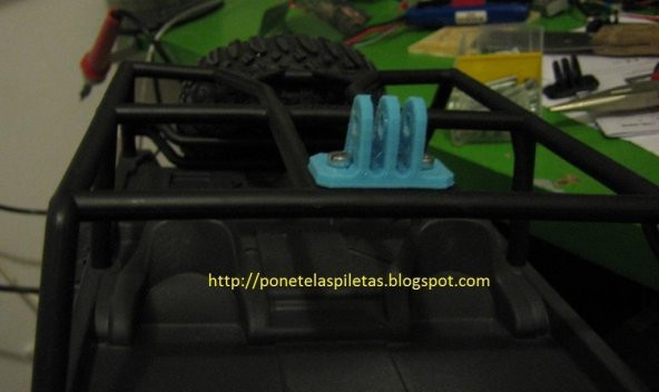 Gopro Hero 3 Axial Dingo İçin Monte Plastik Aparat - 1