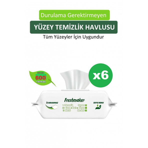 Freshmaker Yüzey Temizlik Havlusu 100 x 6 - 600 Yaprak